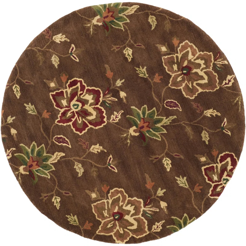World Menagerie Arber Hand Tufted Wool Floral Rug