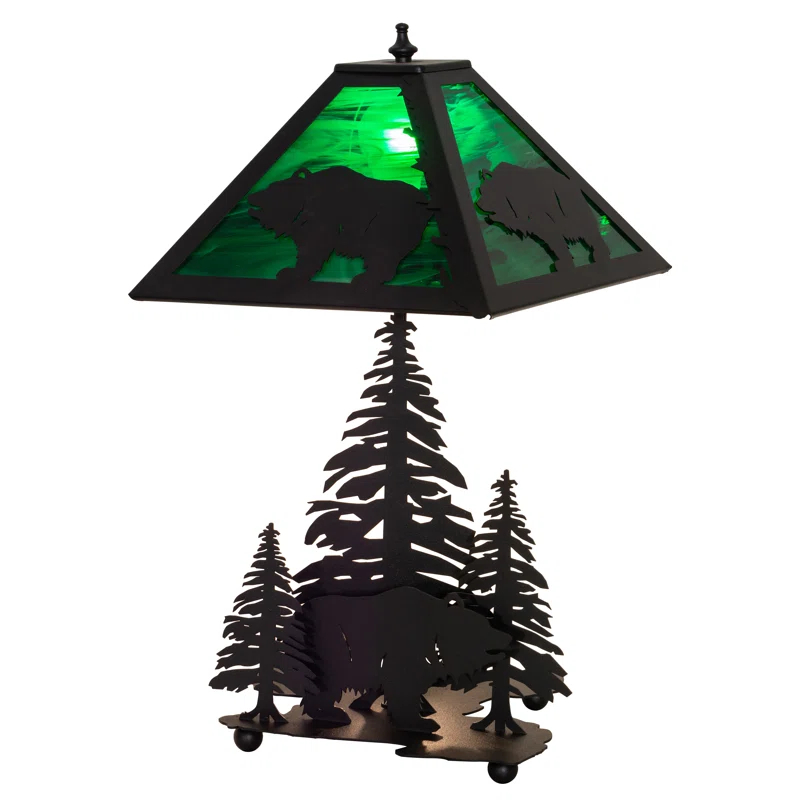 Meyda Lighting Rustic Lodge Table Lamp