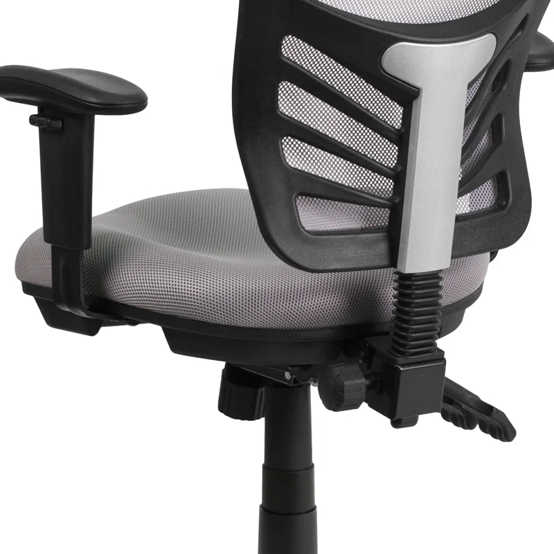 Flash Furniture Siyer Mid-Back Mesh Ergonomic Office Chair with Adjustable Arms by Flash Furniture