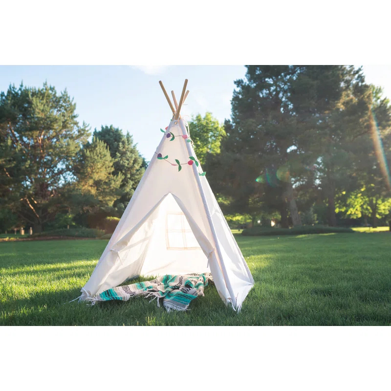Pacific Play Tents Pacific Play Tents 45'' W x 45'' D Indoor / Outdoor Polyester Triangular Play Tent