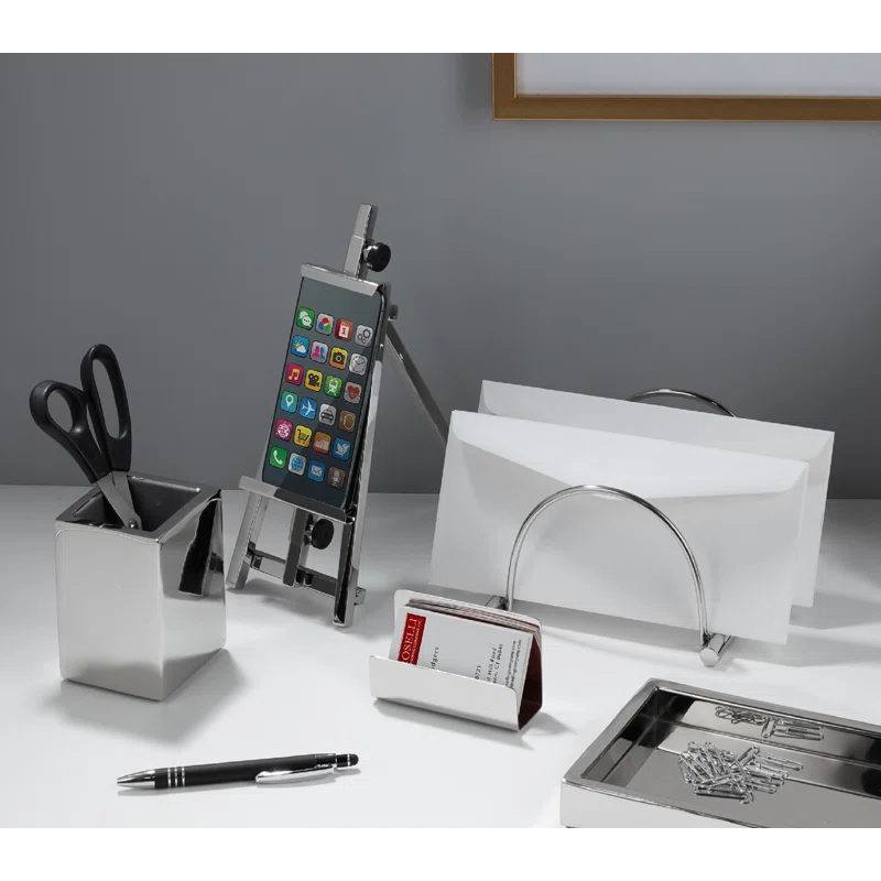 Roselli Trading Company Desk Organizer Set