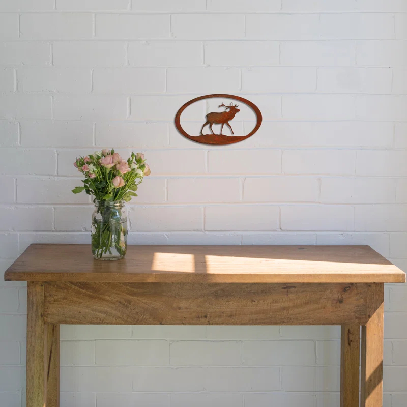 Millwood Pines Handmade Rustic Landscape & Nature Wall Decor on Metal