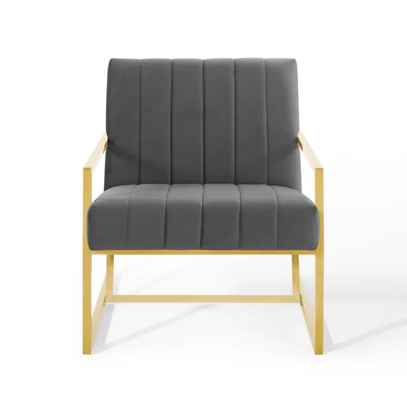 Modway Modway Inspire Channel Tufted Performance Velvet Armchair