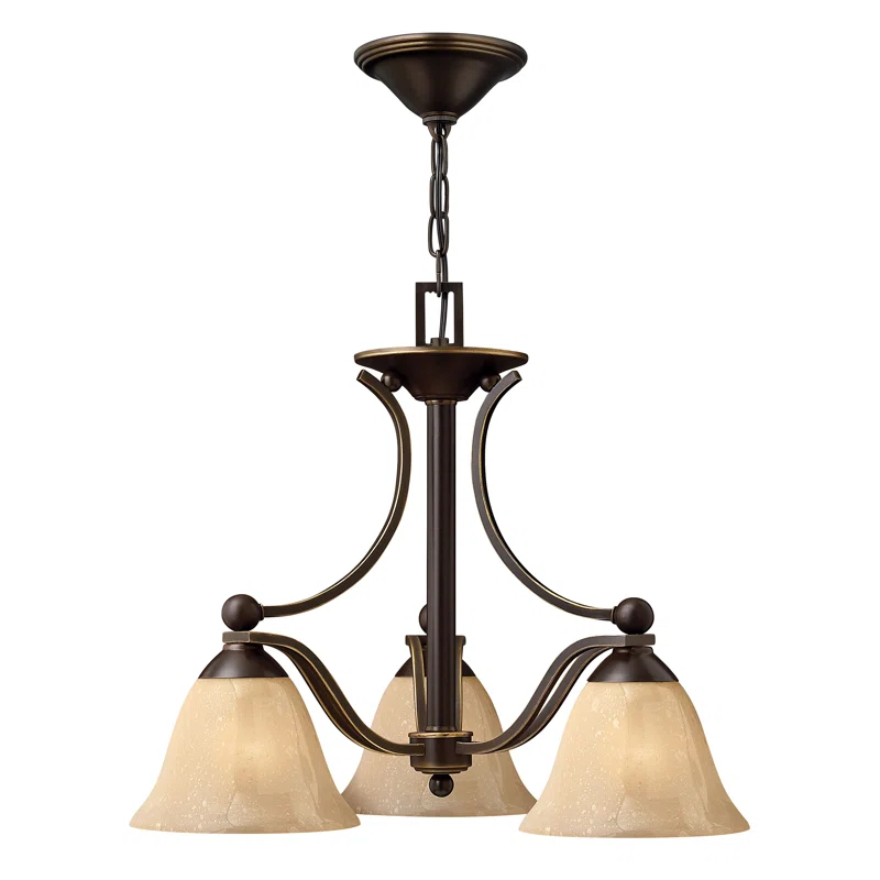 Hinkley Bolla 3 - Light Shaded Classic / Traditional Chandelier