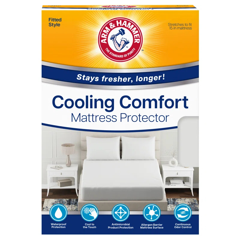 Arm & Hammer Arm & Hammer Cooling Comfort Fitted Mattress Protector