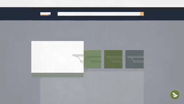 Ekena Millwork Acanthus Leaf Carved Wood Crown Moulding, Cherry