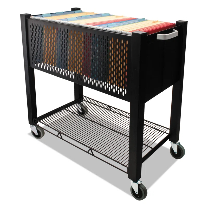 File Cart with Wheels