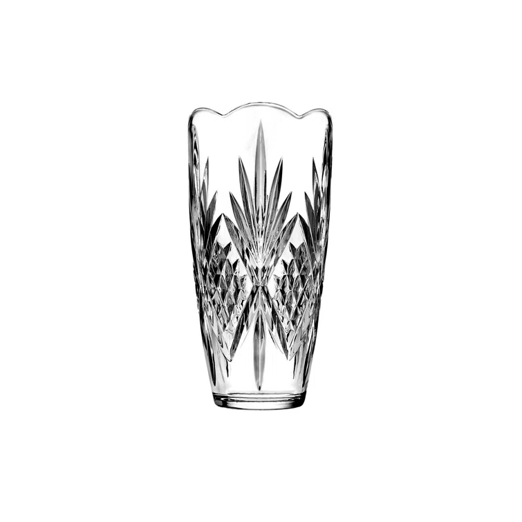 Godinger Silver Art Co Dublin Crystal Tall Table Vase