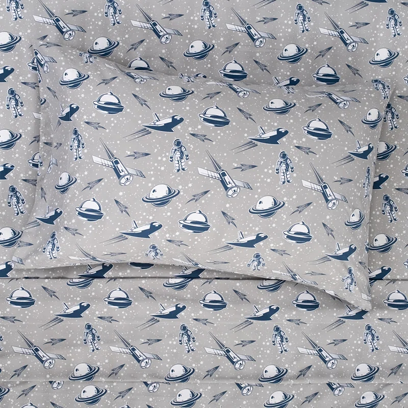 Sweet Home Collection Kids Printed Classic Microfiber Sheets