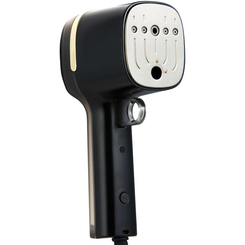 SALAV HS-15 Quicksteam Travel Steamer Black: 1000W Garment Steamer, 9 Min Steam, 110ml Tank, Anti-Drip, Comfort-Grip Handle