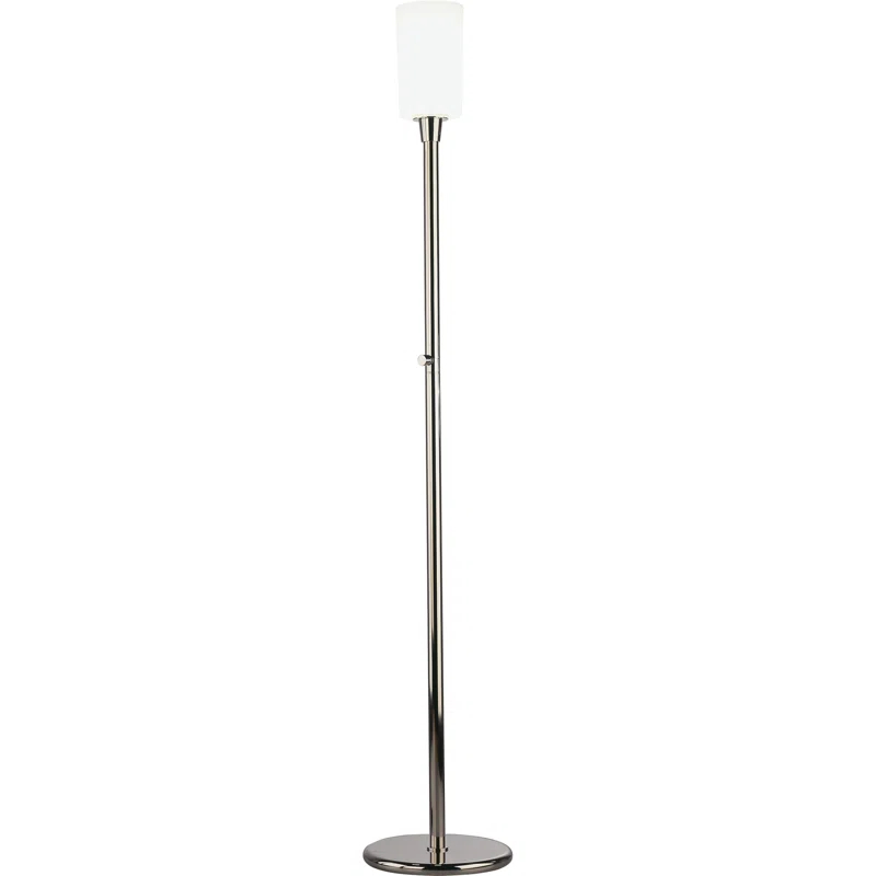 Robert Abbey Nina 70.5'' Polished Nickel Traditional Floor Lamp