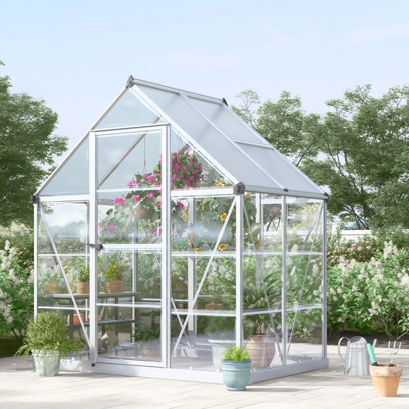 Canopia Palram - Canopia Hybrid Polycarbonate Hobby Greenhouse & Reviews | Wayfair