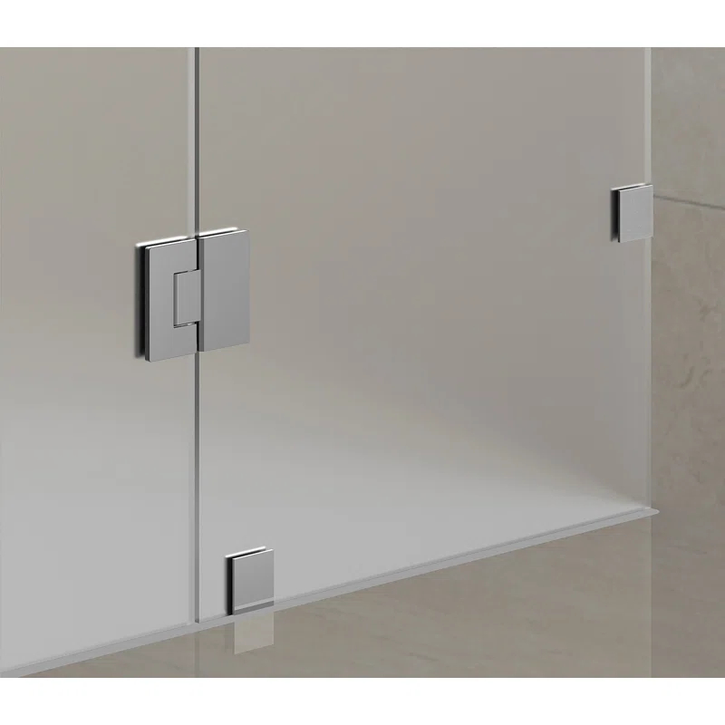 Avalux 36" x 72" Square Hinged Shower Enclosure