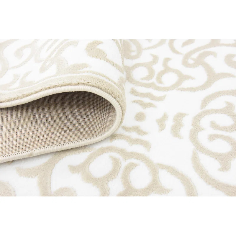 Charlton Home® Anah Damask Rug