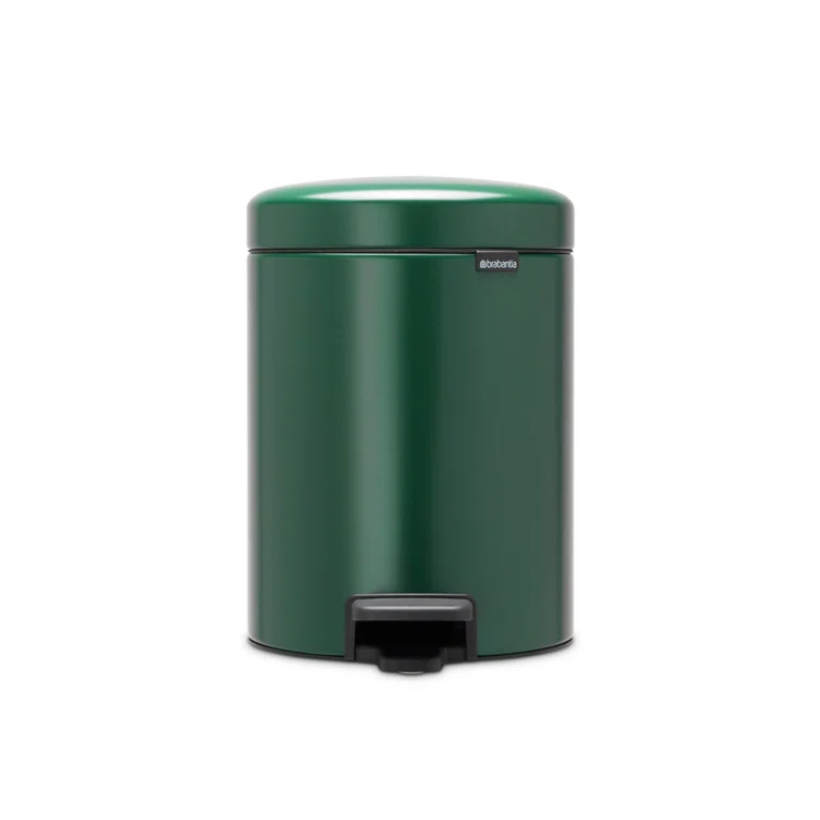 Brabantia NewIcon Step On Trash Can, 1.3 Gallon (5 Liter)