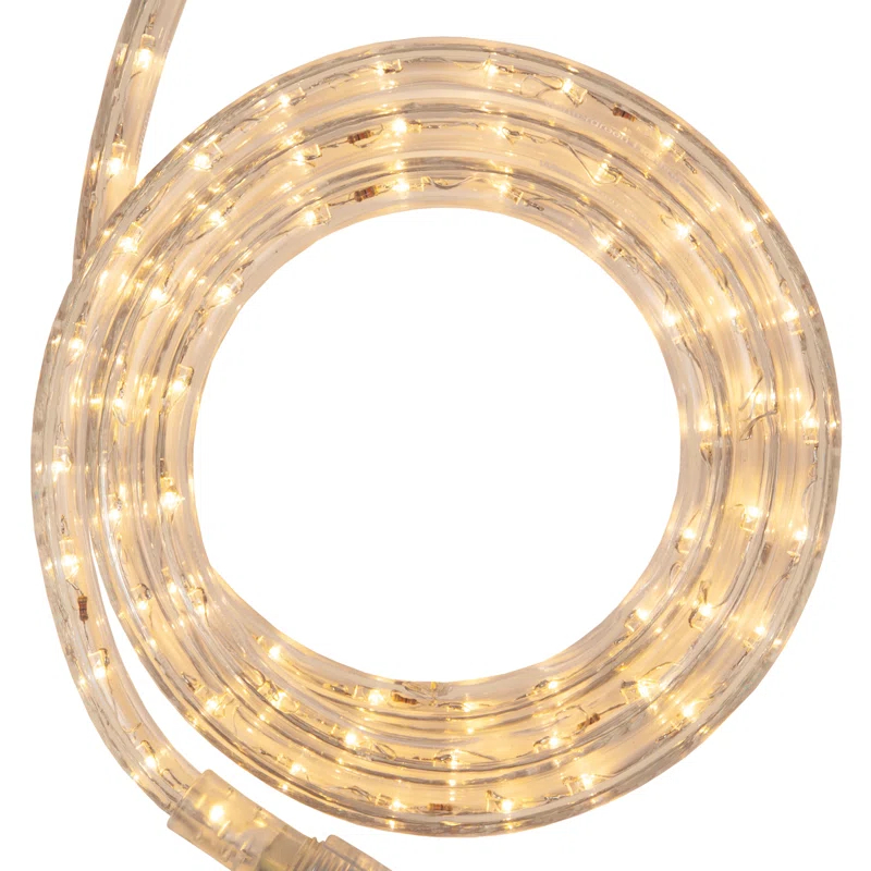 18FT 216 Light End-to-End Connectable LED Rope Lights
