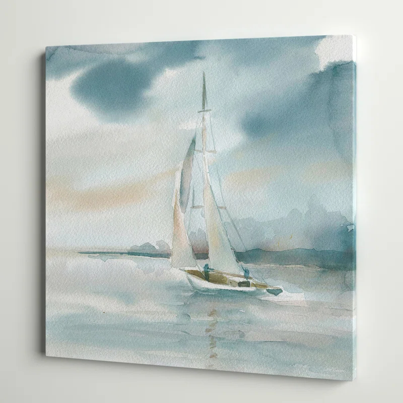 Sand & Stable™ " Subtle Mist I " Painting Print