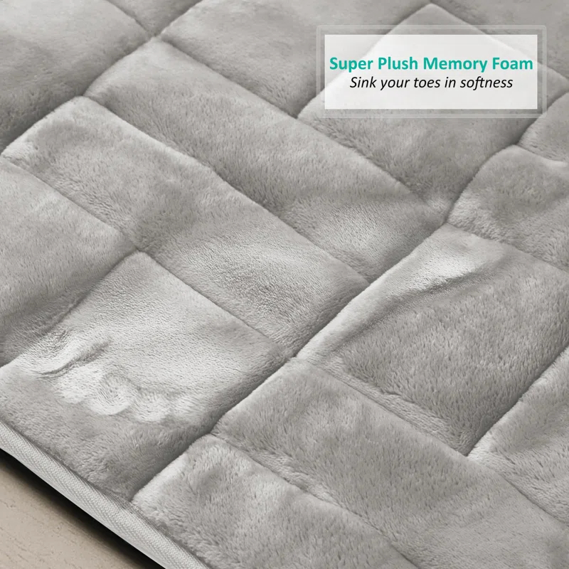 Clara Clark Memory Foam Bath Rug