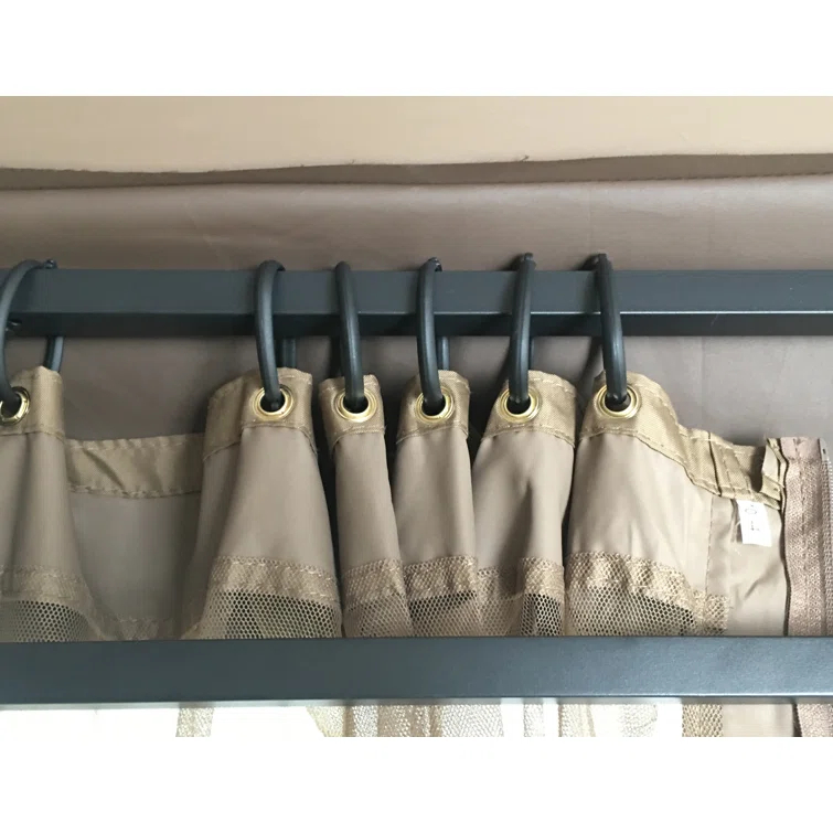 APEX GARDEN Universal 10 ft. x 10 ft. Gazebo Replacement Mosquito Netting