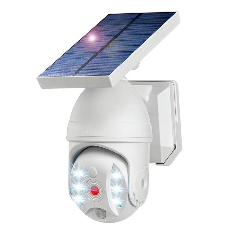 Bell + Howell LED Solar Powered Outdoor Security Spotlight with Motion Sensor