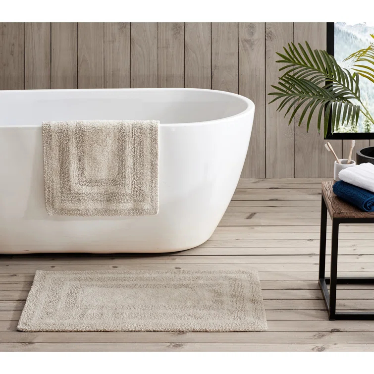Eddie Bauer Logan Cotton 2 Piece Bath Rug Set