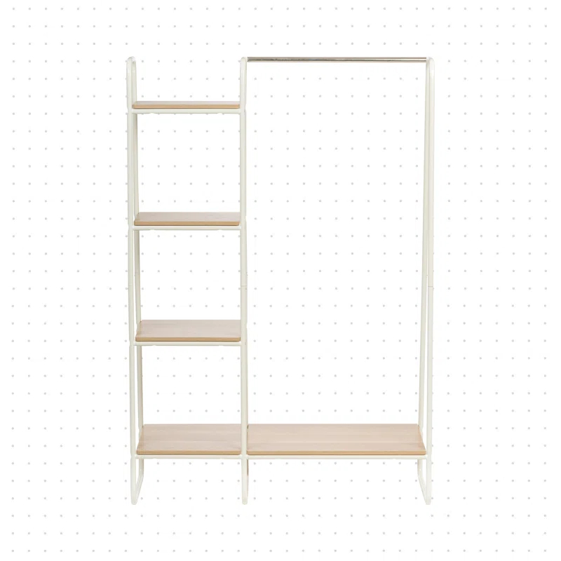 IRIS USA, Inc. Multi-Shelf Metal Garment Rack