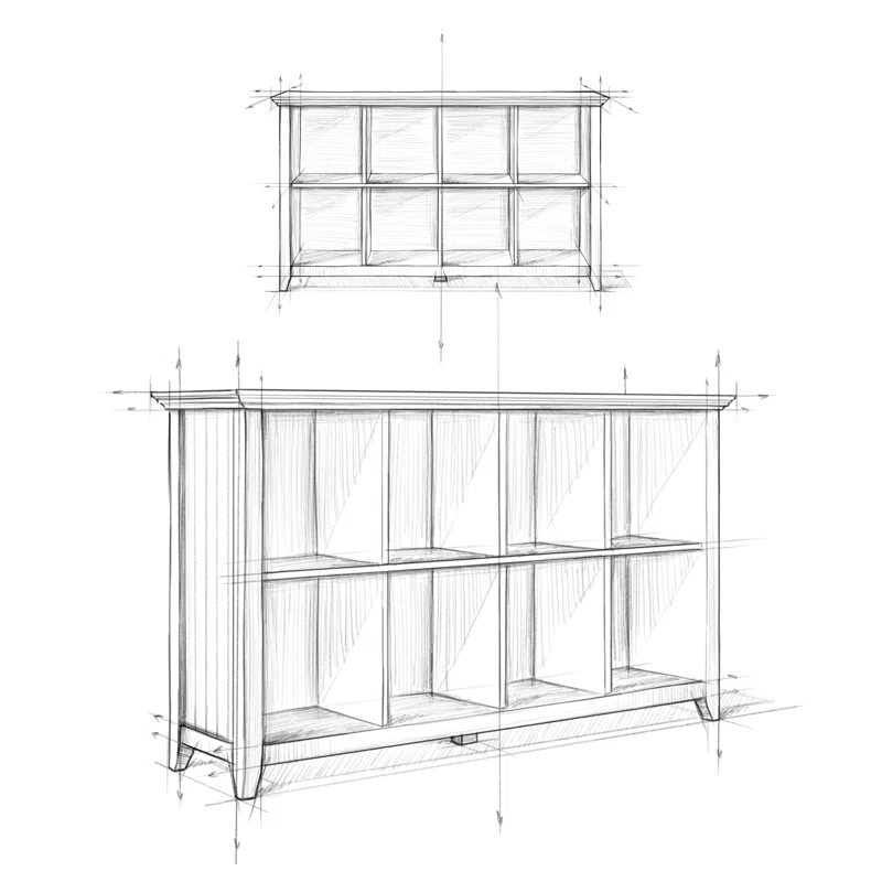 Simpli Home Acadian Bookcase