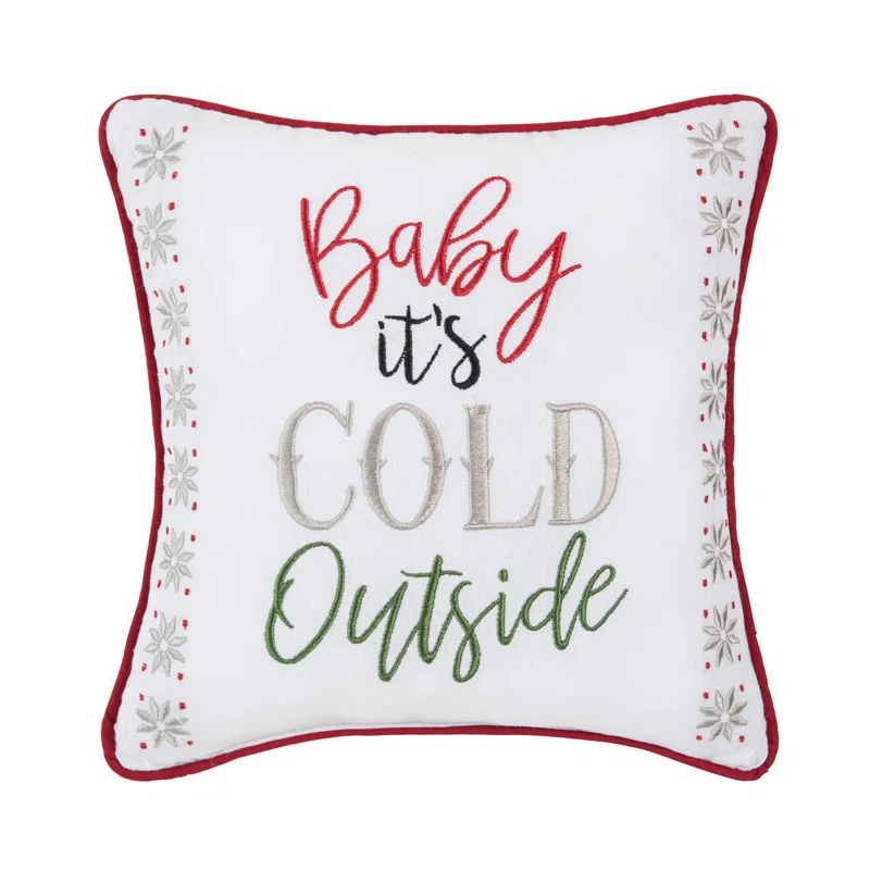 C&F Home Baby It's Cold Outside Pillow