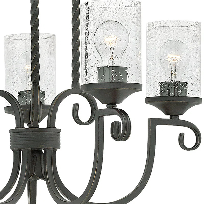 Hinkley Casa 5 - Light Shaded Classic / Traditional Chandelier