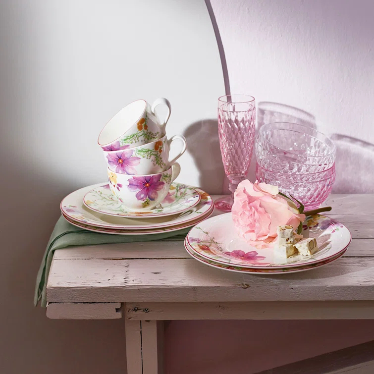 Villeroy & Boch Mariefleur 7.5" Breakfast Cup Saucer & Reviews | Wayfair