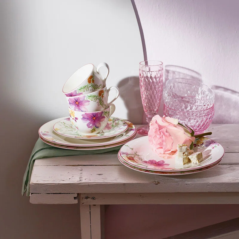 Villeroy & Boch Mariefleur 7.5" Breakfast Cup Saucer & Reviews | Wayfair