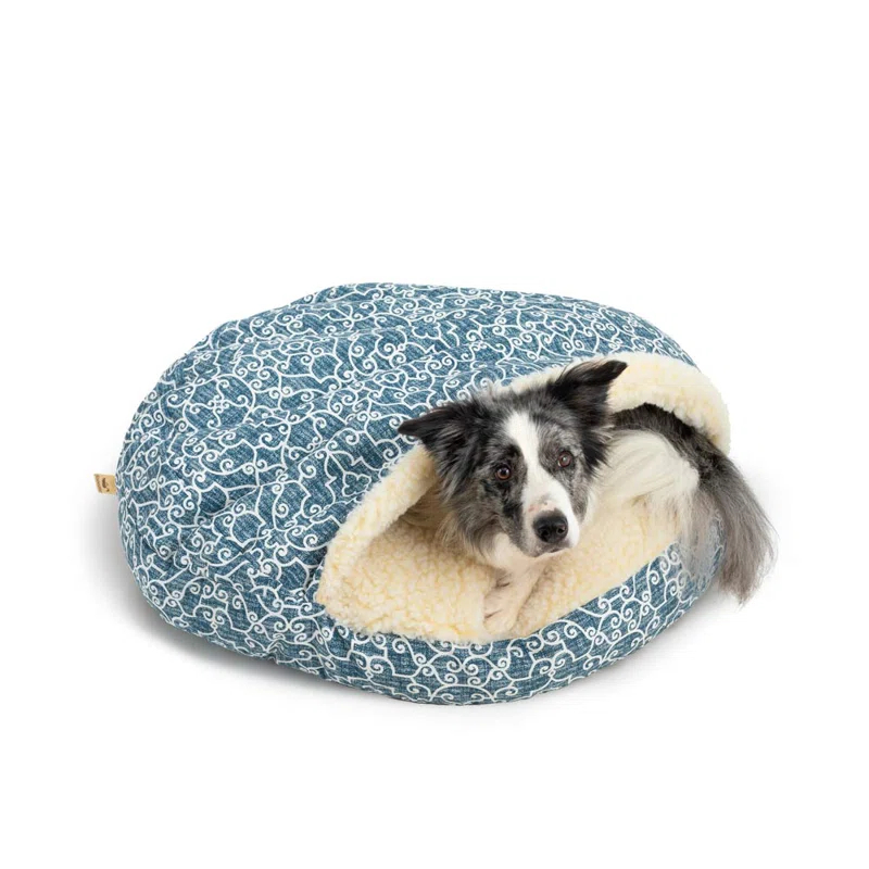 Snoozer Pet Products Snoozer Indoor/Outdoor Solarium Round Cozy Cave Dog Bed - Wag Collection