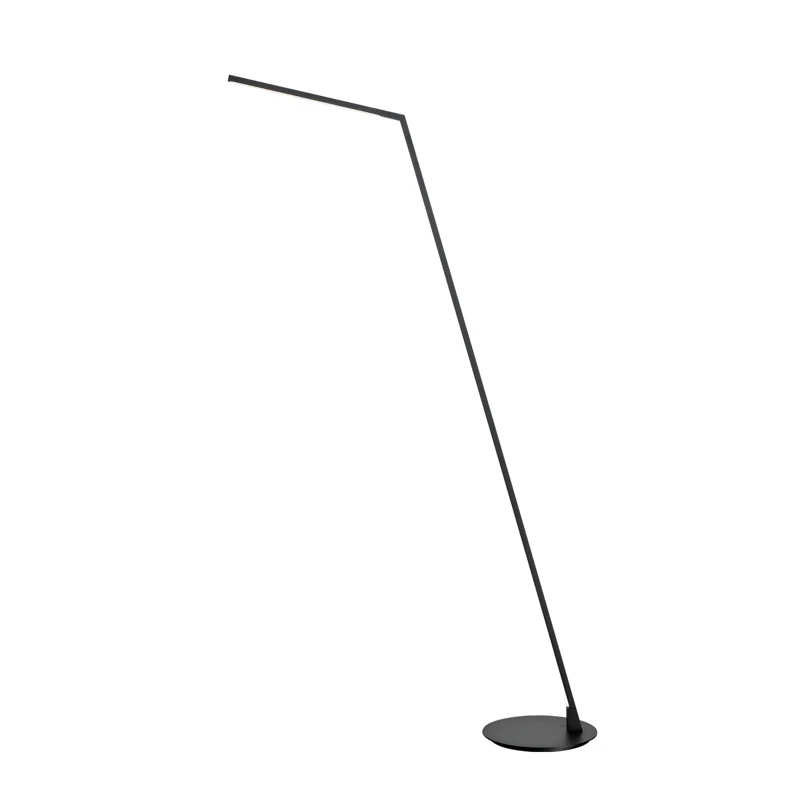 Miter 55.5'' LED Swing Arm Floor Lamp