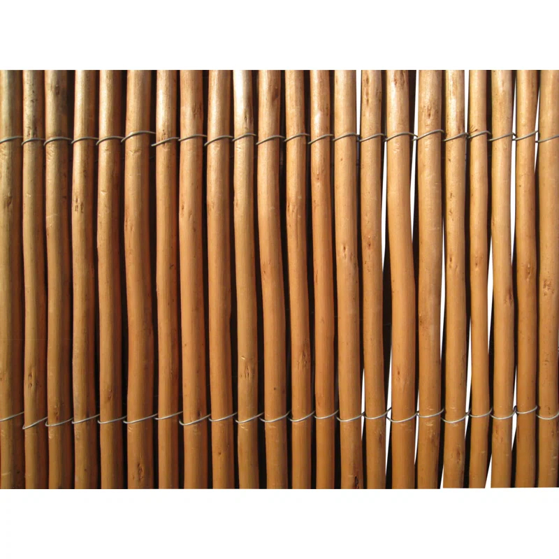 MGP Peeled Willow Rolled Fence Panel