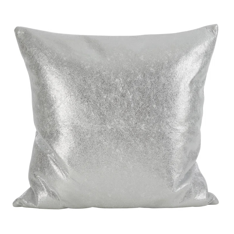 Saro Diamonique Collection Reversible Throw Pillow