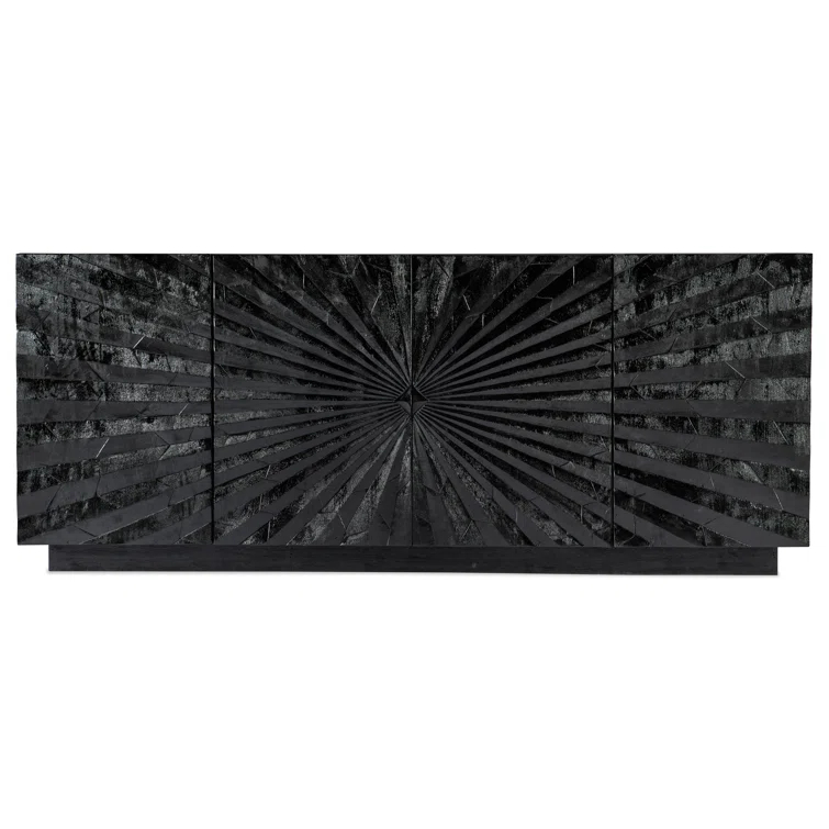 Hooker Furniture Commerce and Market Solid Wood TV Stand for TVs up to 75"