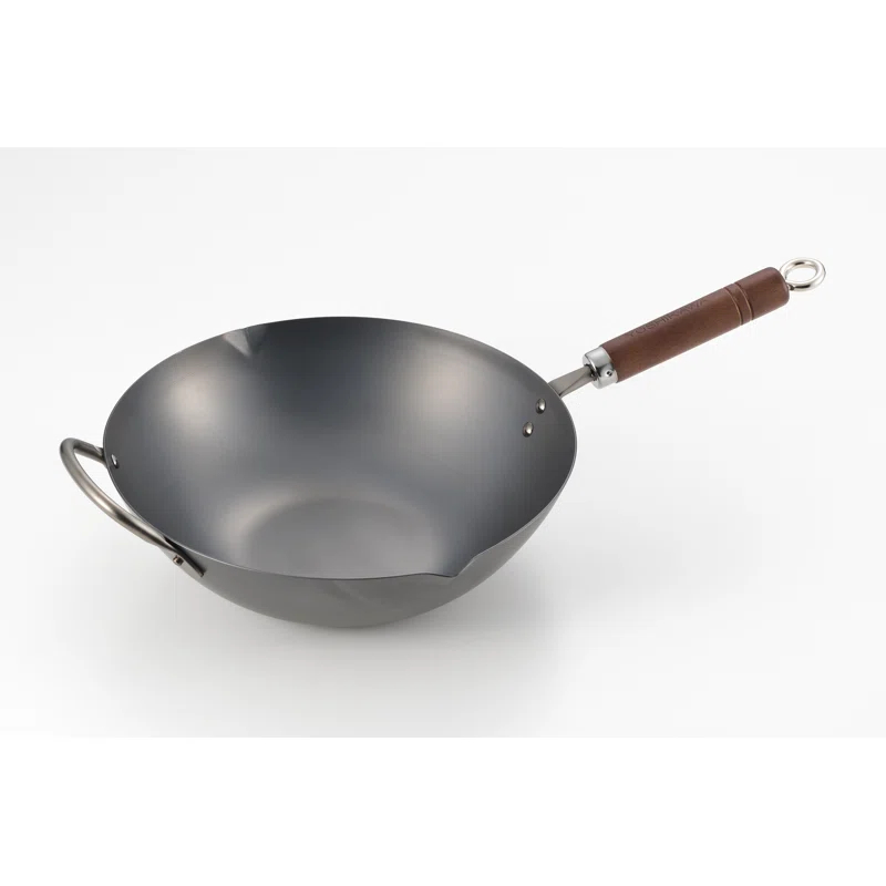 Yoshikawa Cookware Yoshikawa Cookware Beijing Non-Stick Carbon Steel Wok