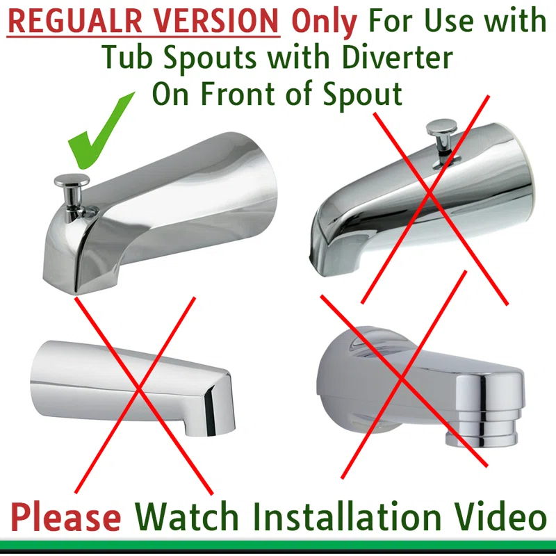 WONDURDOG Wondurdog Bathtub Spout & Garden Hose Attachment Dog Wash Kit