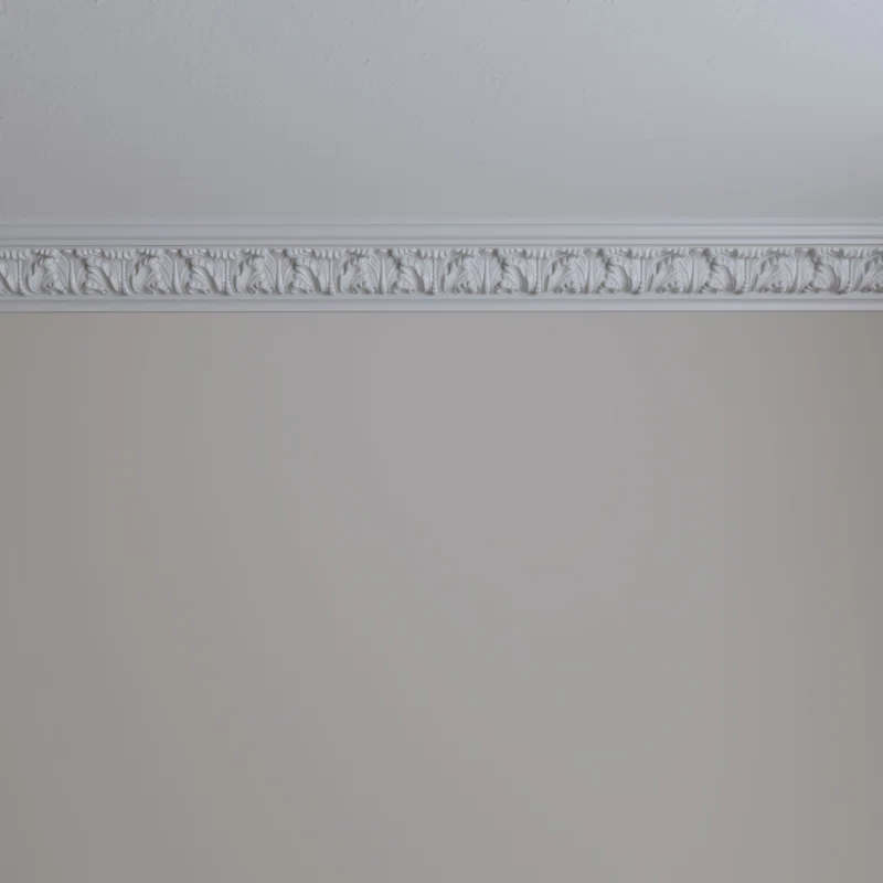 Ekena Millwork SAMPLE - Colton Acanthus Crown Moulding, 3 1/4"H x 3 1/2"P x 4 7/8"F x 12"L, (4 7/8" Repeat)