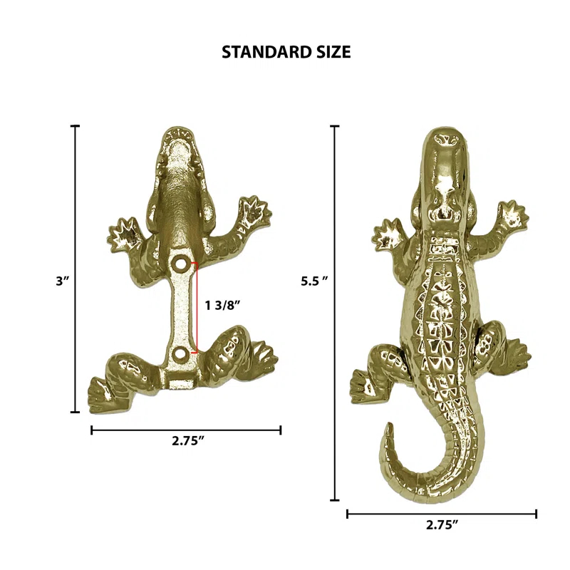 Michael Healy Alligator Door Knocker