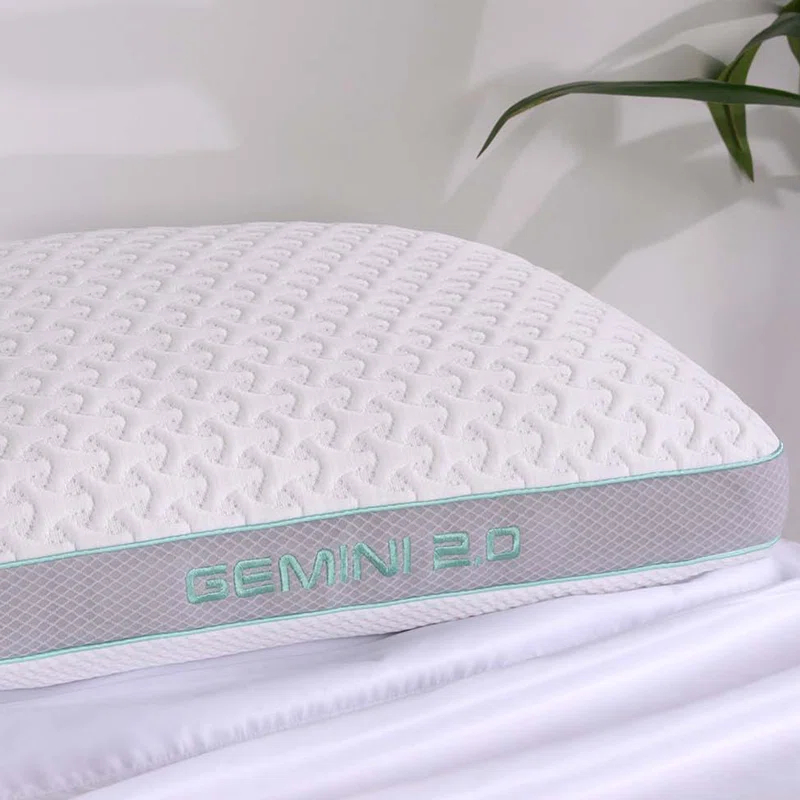 Bedgear Gemini Performance Pillow - Firm Support Pillow For Neutral/Warm Sleepers