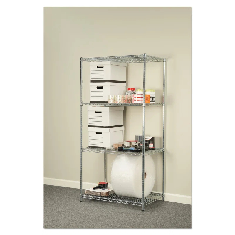 Alera® 36'' W Metal Shelving Unit