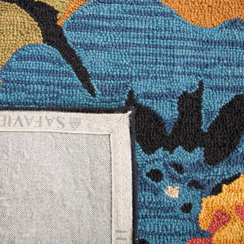 World Menagerie Arber Jardin Hand Tufted Wool Floral Rug