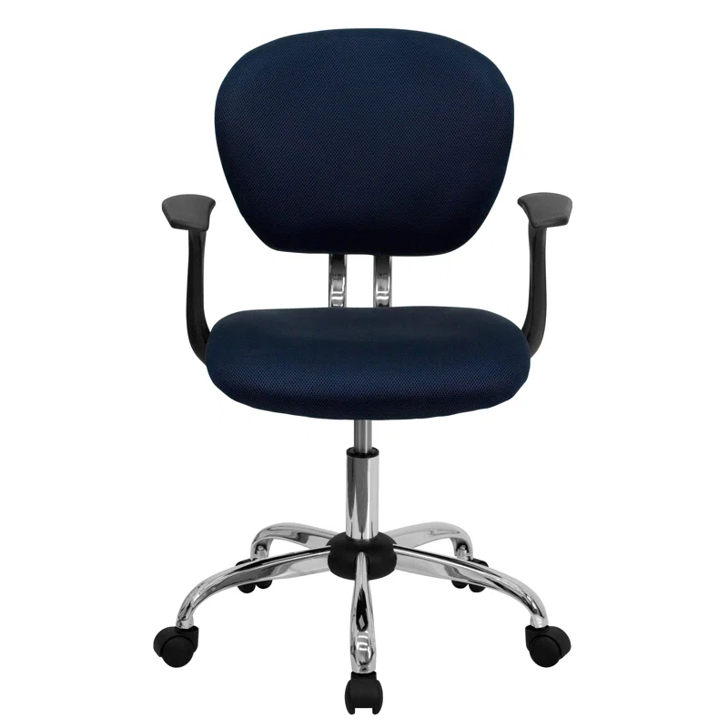 Flash Furniture Beverly Mid-Back Swivel Mesh Office Chair with Padded Seat by Flash Furniture (Set of 2)