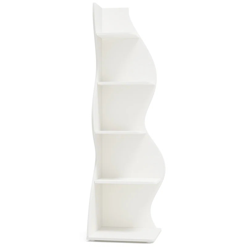 Millwood Pines Arhab Corner Bookcase