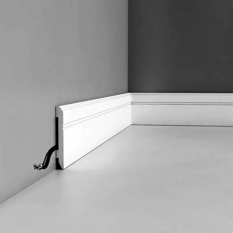 Orac Decor 4.25'' H x 78'' W x 0.5'' D Plastic Chair Rail (Set of 11)