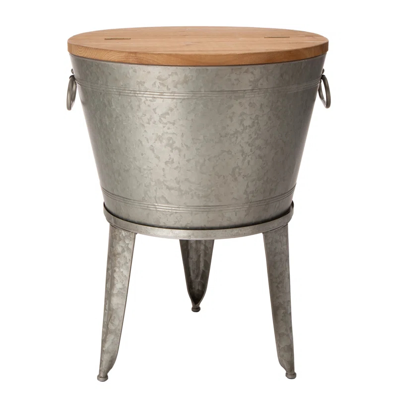 Laurel Foundry Modern Farmhouse® Maisy Metal Beverage Tub