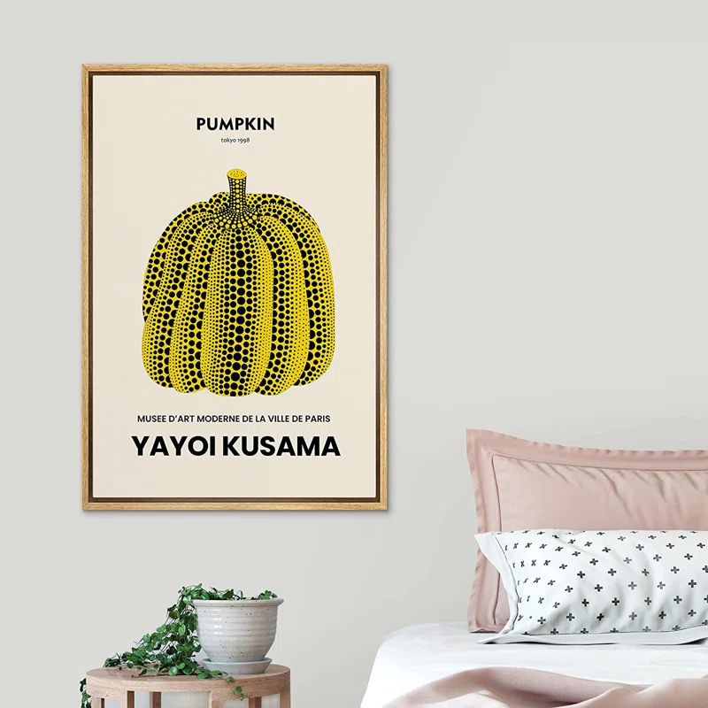 SIGNLEADER " Japanese Pumpkin " by Yayoi Kusama