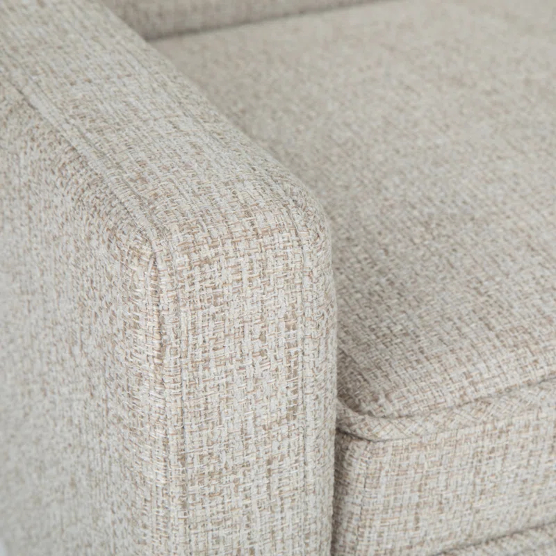 Simpli Home Parris Polyester Upholstered Bench