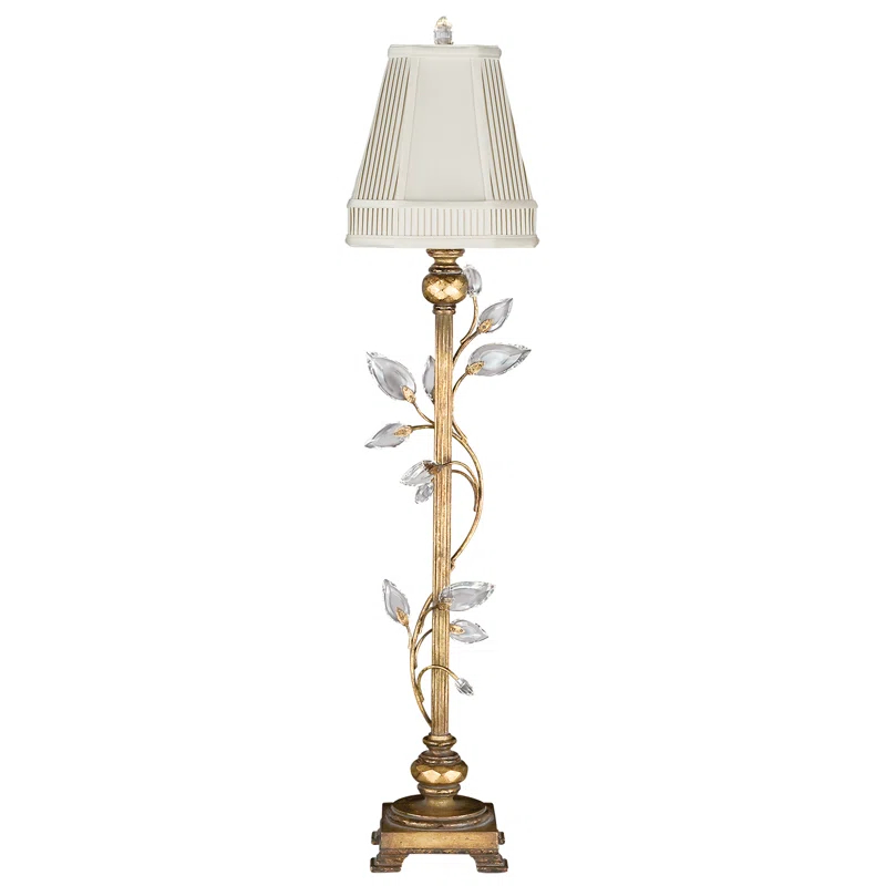 Fine Art Handcrafted Lighting Crystal Laurel Buffet Lamp